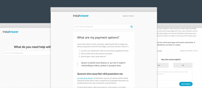 instaanswer-screen-snip - HeroThemes InstaAnswer gets you off on the right foot with clean, sensible FAQ styling and structure.